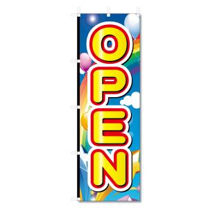 のぼり旗 OPEN オープン (600×1800)5-17439