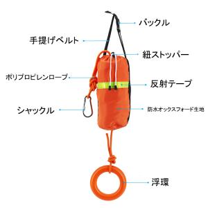 救助ロープ 救命浮環 マリンロープ 係船ロープ...の詳細画像1
