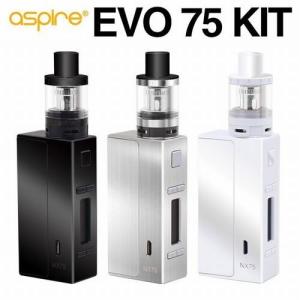 Aspire EVO75 エボ  スターターキット  電子タバコ 正規代理店 Sony VTC5 2600mah 30A 電池 付