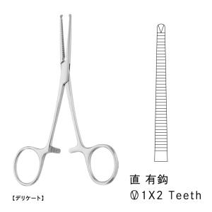 コッヘル止血鉗子　デリケート / 14.0cm（JB13-1201）｜jctmedicalshop