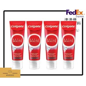 (４個セット)コルゲート オプティックホワイト プラスシャイン Colgate Optic Whit...