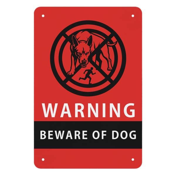 猛犬注意 犬注意 プレート 猛犬注意 金属プレート 屋外 犬の警告サイン 猛犬注意 警告サイン 屋外...