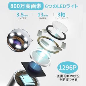 耳かき カメラ 800万画素 8点セット付き ...の詳細画像2