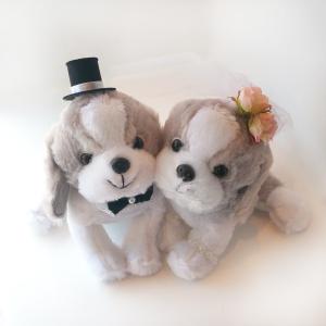 ハンサ【HANSA】ぬいぐるみ シーズー30cm リアルアニマル