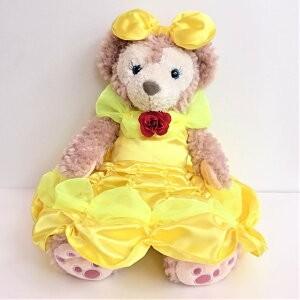 美女と野獣ドレス　ベルのイエロードレス　シェリーメイ用衣装 手作りドール用