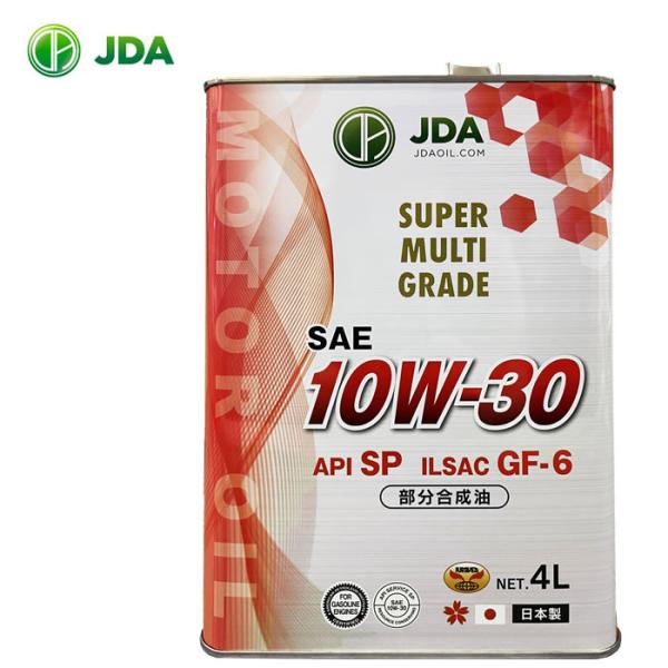 JDA スーパーマルチグレードエンジンオイル 10W-30 SP GF-6 4L