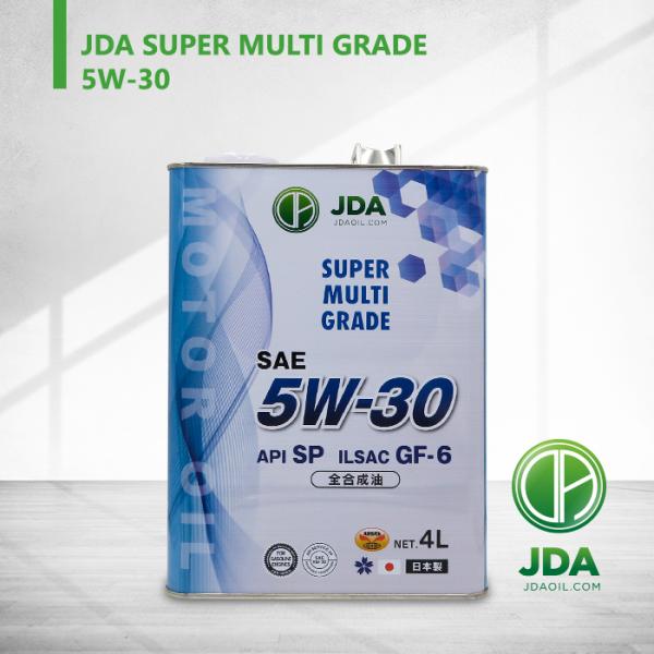 JDA スーパーマルチグレードエンジンオイル 5W-30 SP/GF-6 4L 全合成基油
