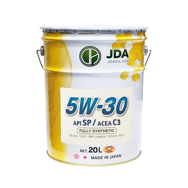 JDA ユーロ エンジンオイル 5W-30 SP / C3 20L 全合成基油