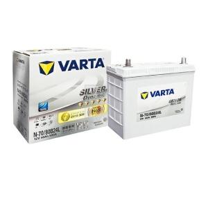 新品未使用VARTA シルバー ダイナミック N-70/80B24L VARTA VARTA N-70/80B24L：バルタ シルバーダイナミックバッテリー