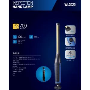 TAKENOW WL6017 充電式LEDランプ/FLOOD & AREA LIGHT USBケーブル付き