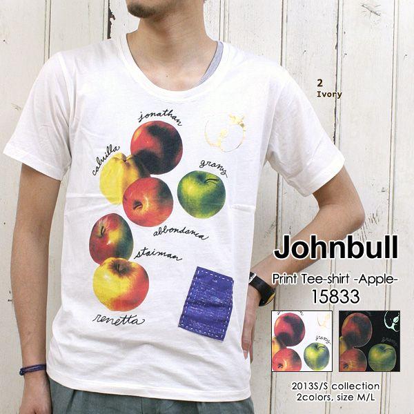 Johnbull(ジョンブル/Men&apos;s) プリントTシャツ アップル(15833) 2013S/S...