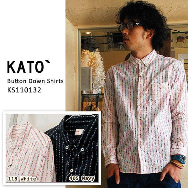 KATO｀ ボタンダウンシャツ【KATO2011SS】