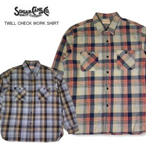 SUGAR CANE シュガーケーン シャツ 長袖 メンズ レディース オンブレ