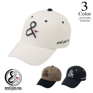 セール アンパスィ ゴルフ キャップ amf8405（F(頭囲56cm)：メンズ）アンパシー and per se 2025秋冬