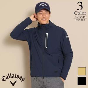 メール便・ゆうパケット キャロウェイ Callaway ゴルフウェア フルジップ中綿ブルゾン （M/L/LL/3L寸：メンズ） 秋冬 40％OFF/SALE c22215107｜jeans-suehiro