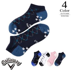 メール便・ゆうパケット キャロウェイ Callaway ゴルフ アンクルソックス（FREE：レディース） 新作 SALE C22293201｜jeans-suehiro