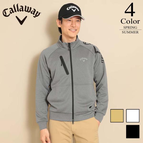 メール便・ゆうパケット キャロウェイ Callaway ゴルフウェア フルジップスウェット （M/L...