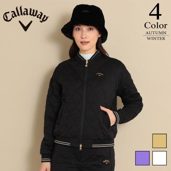 メール便・ゆうパケット キャロウェイ Callaway ゴルフ 中綿ブルゾン （M/L/LL寸：レデ...