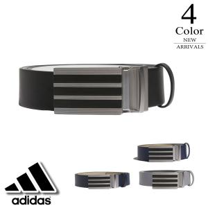 セール アディダス ゴルフ スリーストライプスツアーベルト kvi45（OSFM(全長121.7cm/幅35mm)：メンズ）adidas 2026新作