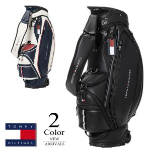 P5倍 トミーヒルフィガー ゴルフ キャスターキャディバッグ thmg5fc2 （9.0型：ユニセックス）TOMMY HILFIGER 新作 無料刻印サービス メーカー取寄せ