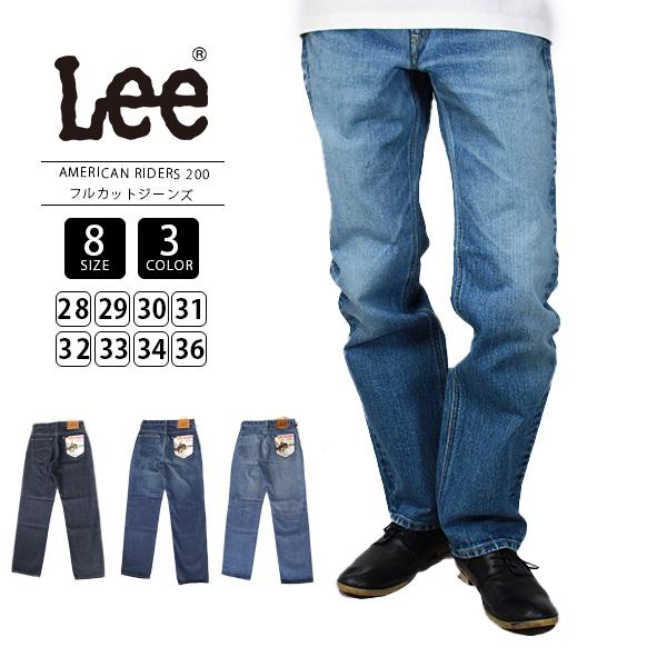 Lee リー AMERICAN RIDERS 200 フルカットジーンズ デニム 日本製 LM820...