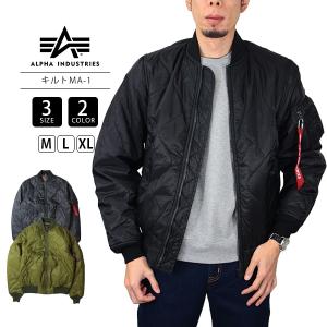 アルファインダストリーズ MA-1 ALPHA INDUSTRIES キルト フライト ジャケット アウター TA1597 1014 父の日 プレゼント｜jeans-yamato