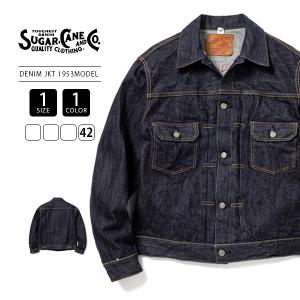 シュガーケーン デニムジャケット SUGAR CANE Gジャン 14.25oz. DENIM JACKET 1953 MODEL SC11953A 1110 父の日 プレゼント｜jeans-yamato