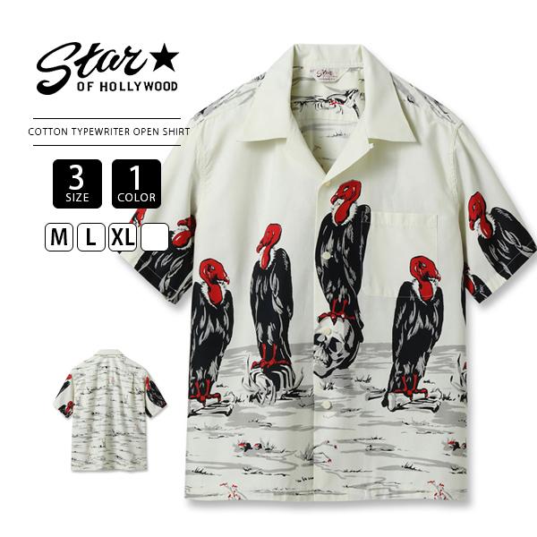 メンズ トップス 半袖シャツ STAR OF HOLLYWOOD スターオブハリウッド COTTON...