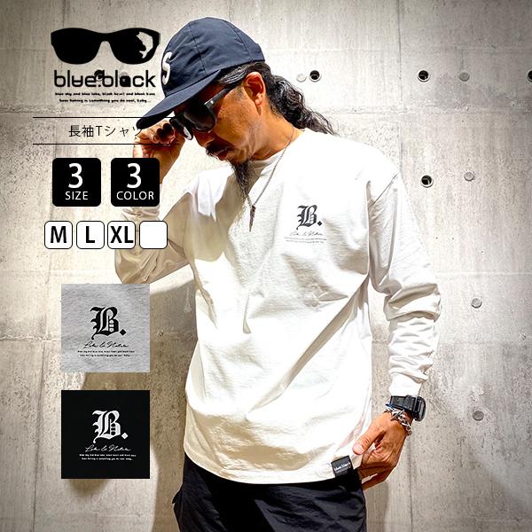 blue.black Tシャツ ブルーブラック Tシャツ 長袖 メンズ バス釣りアウトドア バスフィ...