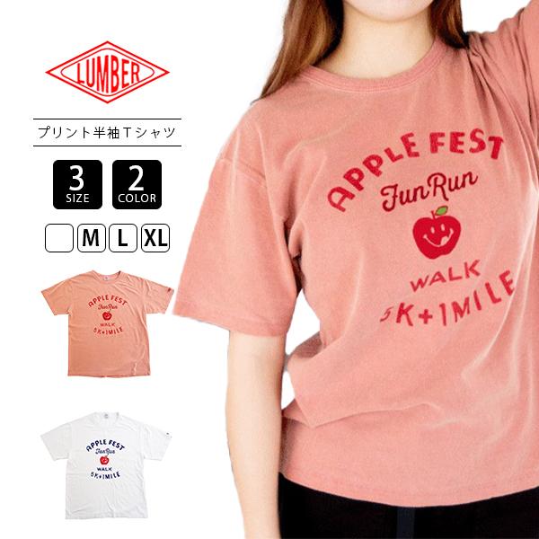 LUMBER Tシャツ ランバー Tシャツ カジュアル 半袖Tシャツ メンズ レディース ユニセック...