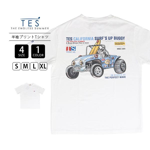 TES The Endless Summer テス 半袖 Tシャツ メンズ ユニセックス Sサイズあ...