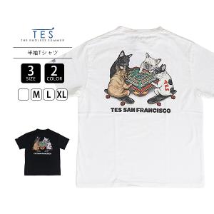TES テス Tシャツ 半袖 メンズ ユニセック...の商品画像