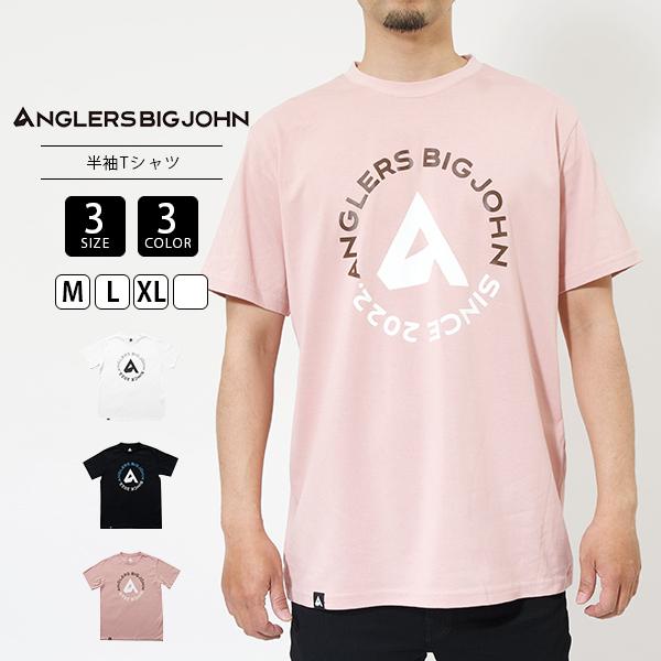 アングラーズ ビッグジョン ANGLERS BIGJOHN Tシャツ 半袖 レギュラーフィット フィ...