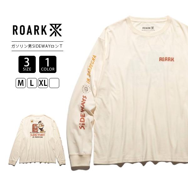 ROARK ロアーク リバイバル バックプリント グラフィック メンズ 長袖 Tシャツ ロンT RL...