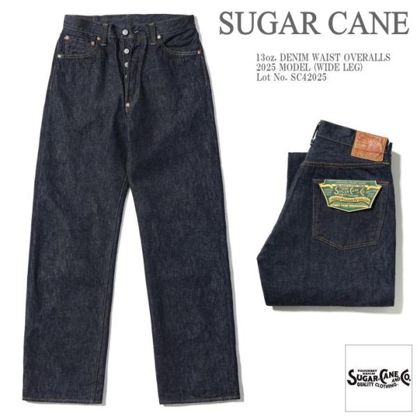 【再入荷】シュガーケーン SUGAR CANE 13oz. DENIM WAIST OVERALLS...