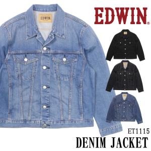 EDWIN エドウィン Gジャン デニム ジャケット ET1115 綿100％ メンズ デニム 長袖 ジャケット エドウイン アウター ジージャン