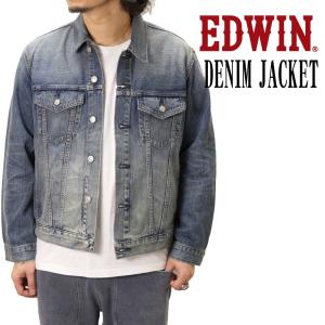 EDWIN エドウィン Gジャン デニム ジャケット ET1115 綿100％ メンズ デニム 長袖 ジャケット 246 エドウイン｜jeans藍や