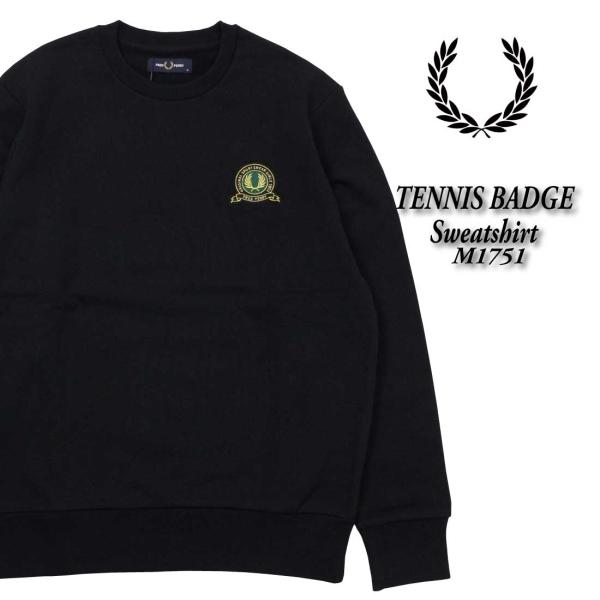 FRED PERRY フレッドペリー TENNIS BADGE Sweatshirt M1751 ス...