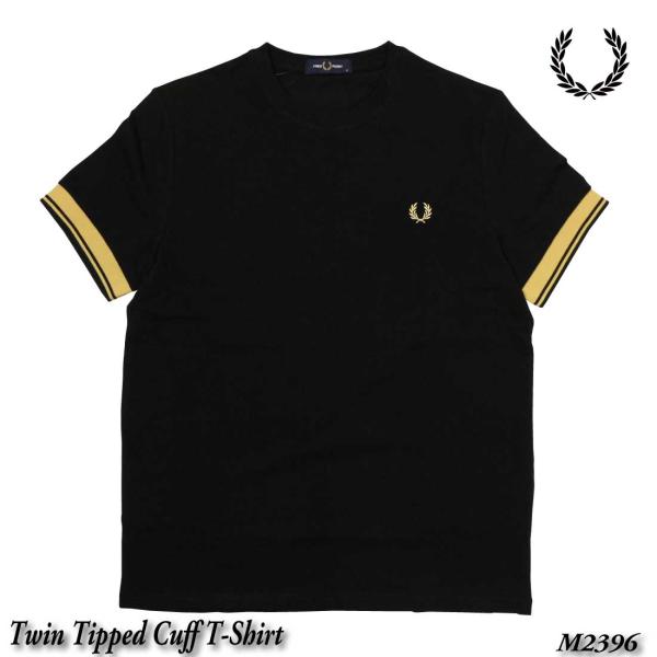 FRED PERRY フレッドペリー 半袖 Tシャツ Twin Tipped Cuff T-Shir...