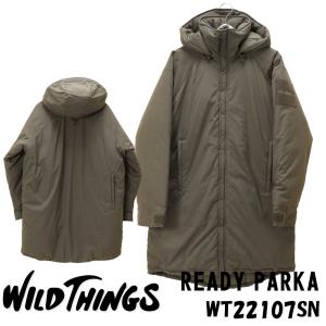 WILDTHINGS ワイルドシングス レディー パーカー WT22107SN ナイロン 防風 撥水 ジャケット コート メンズ CLIMASHIELD 中綿の商品画像