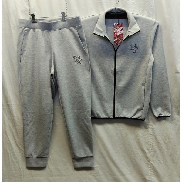 NEWYORKPRESS：ユニセックス前開きジャージ上下セット：日本製：XL寸：24344、2434...