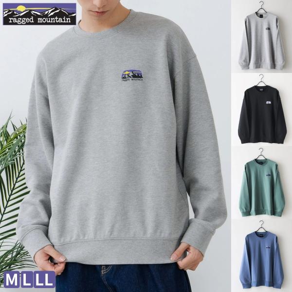 ワンポイント ロゴ トレーナー ラギッド マウンテン RAGGED MOUNTAIN