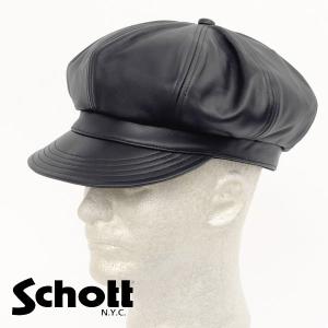Schott N.Y.C（ショット） Schott/ショット/LEATHER HUNTING CAP