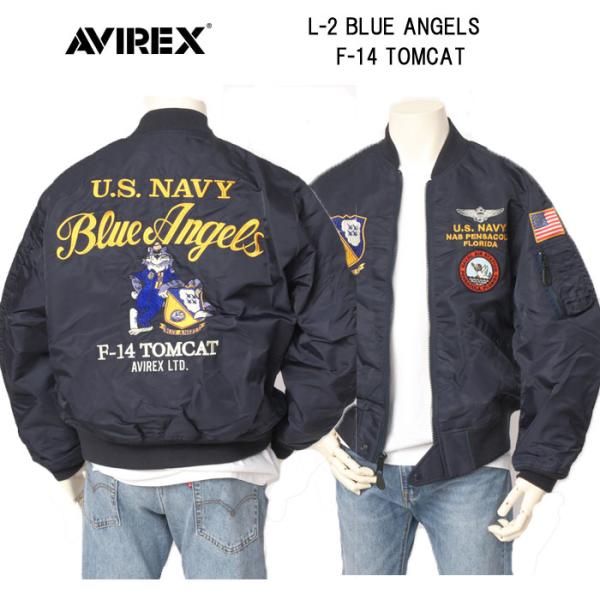 AVIREX アビレックス 4152003 L-2 BLUE ANGLES ブルーエンジェル F-1...