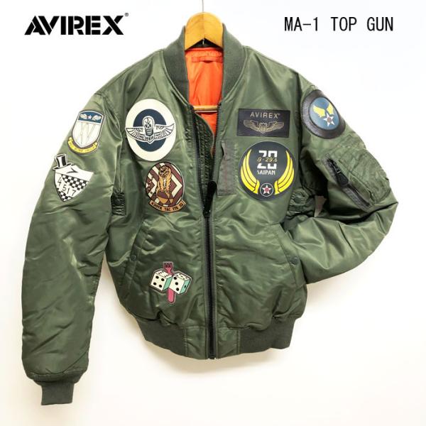 AVIREX アビレックス トップガン　MA-1 TOP GUN top gun 6102172　フ...