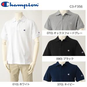 Champion　チャンピオン　カノコ素材ポロシャツ 21SS ベーシック　C3-F356｜jeansneshi