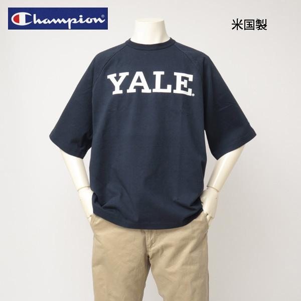 Champion チャンピオン 米国製　USA製 T1011 カレッジロゴ ラグランスリーブ Tシャ...