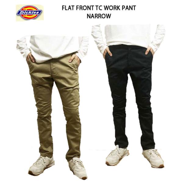 Dickies ディッキーズ　ナローテーパード　チノ　WD5882N スリム テーパード スキニー ...