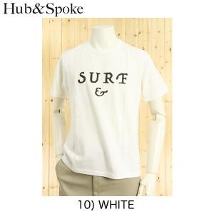 HUB&SPOKE/メンズ　Tシャツ,372502 SURF & WAVE Tee｜jeansneshi