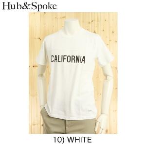 HUB&SPOKE/メンズ　Tシャツ、372506 California Tee｜jeansneshi